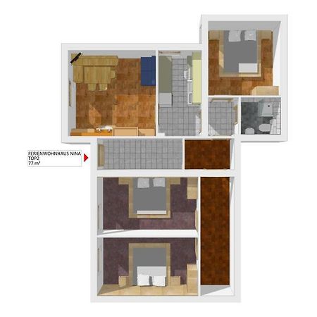 Apartament Haus Nina Gerlosberg Zewnętrze zdjęcie