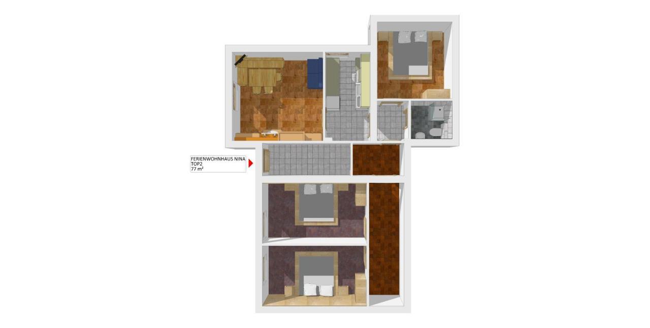 Apartament Haus Nina Gerlosberg Zewnętrze zdjęcie